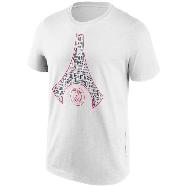 パリサンジェルマン　チームオフィシャル　メッシ　Eiffel Tower Graphic　Tシャツ　...