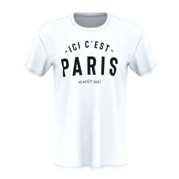 パリサンジェルマン　チームオフィシャル　ICI C&apos;EST PARIS Messi　Tシャツ　半袖(...