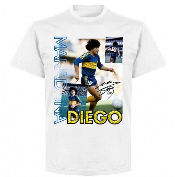 ボカジュニアーズ　ディエゴマラドーナ　オールドスクール　Tシャツ　半袖　RE-TAKE(正規品/メー...