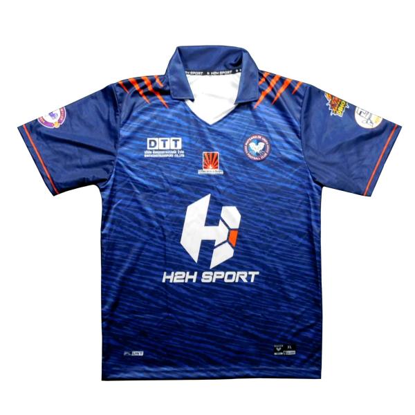 ピサヌロークUNITYFC　23　アウェイ　半袖　ユニフォーム　H2H SPORT　2023シーズン...