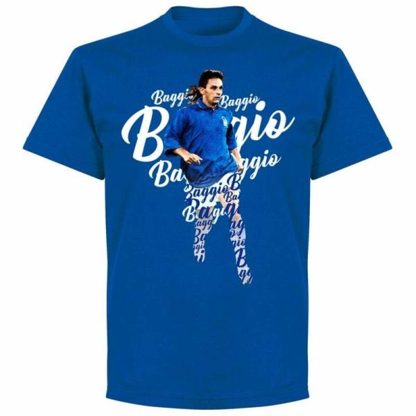 イタリア代表　バッジョ　ROYAL-PNN-6451P　Script　Tシャツ　半袖　RE-TAKE...
