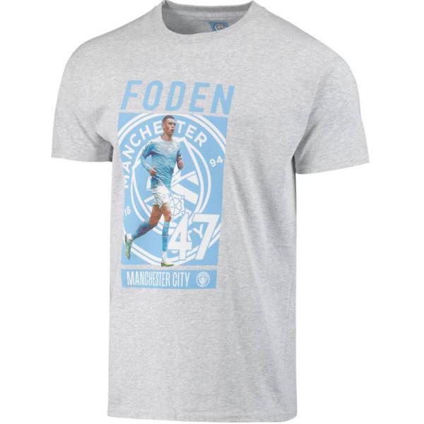 マンチェスターシティ　チームオフィシャル　SA2820A　フォーデン　Graphic　Tシャツ　半袖...