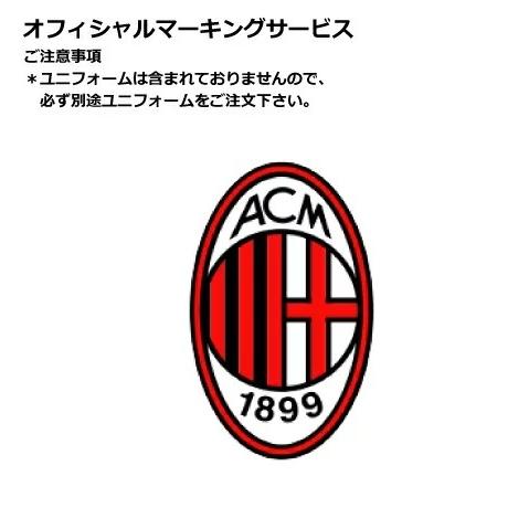 本田圭佑10/ACミラン14アウェイ・3rd用シート＊必ずユニフォームを一緒にご注文下さい