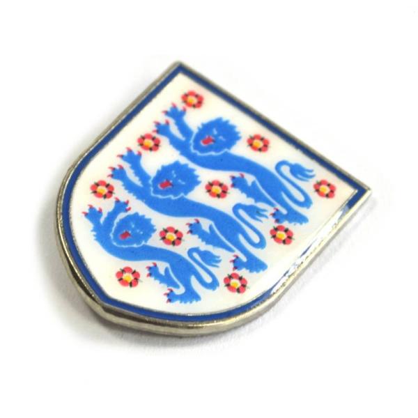 イングランド代表　チームオフィシャル　BDEPCRSENG　クレストピンバッジ(正規品/メール便可)