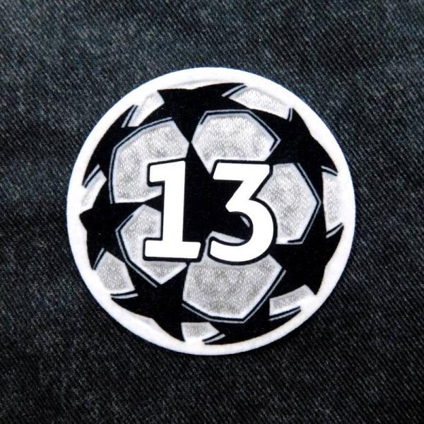 2021-2022チャンピオンズリーグ・チャンピオン13TIMESパッチ＊必ずユニフォームを一緒にご...