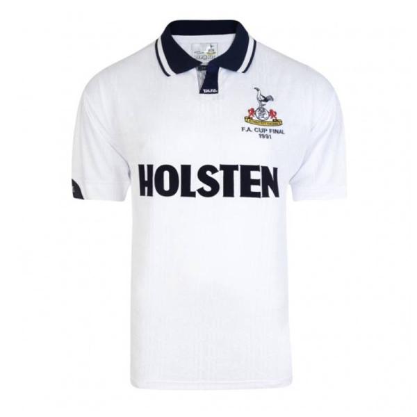 トッテナム　1991　ホーム　半袖　ユニフォーム　復刻モデル/FA杯ファイナル(正規品/メール便可)