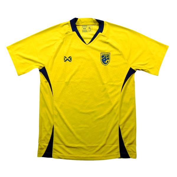 タイ代表　24　サード・YELLOW　半袖　レプリカユニフォーム　WARRIX(正規品/メール便可)