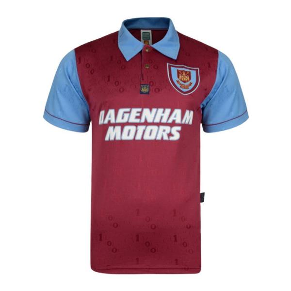 ウェストハム　1995　ホーム　半袖　ユニフォーム　100周年記念/復刻モデル(正規品/メール便可)