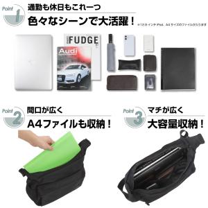 ショルダーバッグ メンズ 斜めがけ 軽量 撥水...の詳細画像1