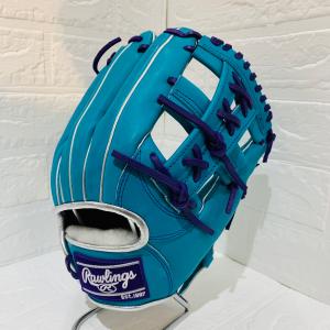 【オシャレなカラーグラブ】 ローリングス　Rawlings　HOH PRO EXCEL　プロエクセル　Color Palette　軟式用　内野手用　ティール　GR6FHECN54FS