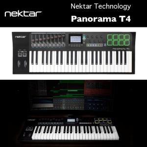 Panorama T4（パノラマティーフォー） | Nektar Technology | ネクター・テクノロジー｜49鍵仕様シンセアクション鍵盤 国内正規品　送料無料