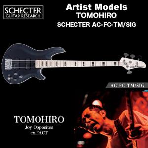 シェクター SCHECTER ベース / AC-TM/SIG シェクタージャパン アーティストモデル TOMOHIRO 受注生産  送料無料｜bbmusic