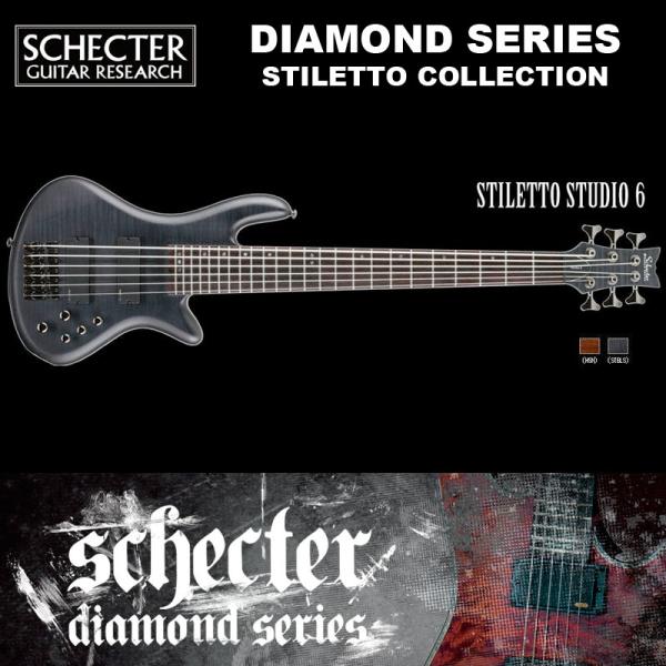 シェクター SCHECTER ベース / STILETTO STUDIO 6 | AD-SL-ST6...