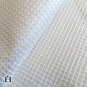 【H・L 夏の名古屋帯】レース風(白・グレー)...の詳細画像4