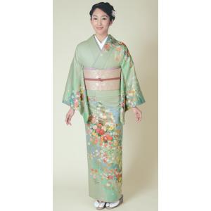 平和屋着物▽訪問着　単衣　箔散らし文様　金彩　洗える着物　BAAT9119yc 平和屋着物▽訪問着 単衣 箔散らし文様 金彩 洗える着物 BAAT9119yc