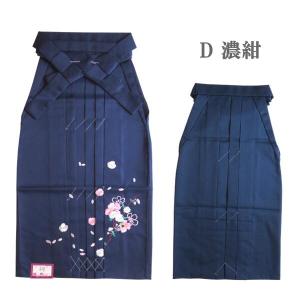【レディース袴】無地刺繍C(5色 黒 赤 緑 ...の詳細画像5