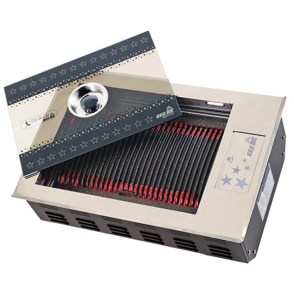 電気式焼肉ロースター【GR角型】100V / 本体のみ / 焼肉用銀河ロースター