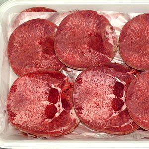 牛タン しゃぶしゃぶ用 500g 冷凍の詳細画像1