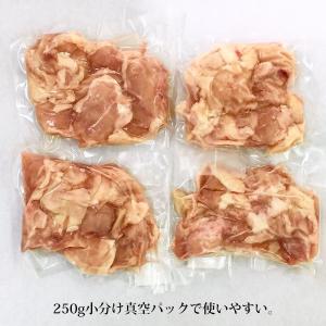 鶏肉 国産 肩小肉 1kg(250g×4) 冷...の詳細画像5