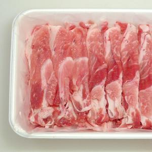 すき焼き 国産 豚肉 豚ウデ カタ 500g やまざきポーク 青森県産｜bbq