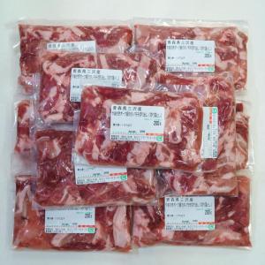 切り落とし (端っこ 端 切り落とし 不ぞろい) 豚肉(やまざきポーク青森県産) 2kg (200g×10) 冷凍｜bbq