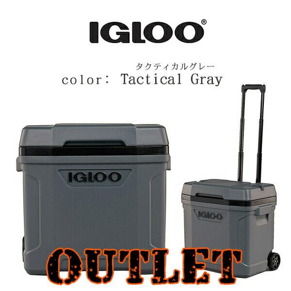 /アウトレット/イグルー ラティチュード ローラー クーラー 30QT 28L タクティカルグレー ...