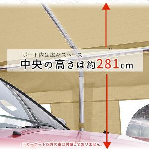 Peaktop Outdoor カーポート w...の詳細画像2