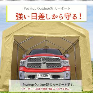 Peaktop Outdoor カーポート w...の詳細画像1