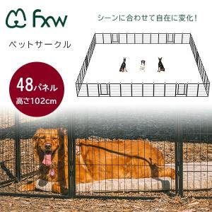 ラッキードッグ アップタウン ペットケージ 屋根付き Lサイズ 大型犬