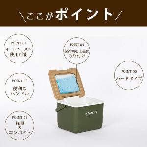 クーラーボックス 小型 アイスマスター マスタ...の詳細画像3