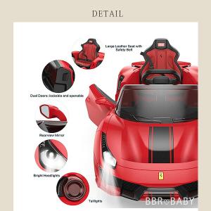 乗用玩具 乗用ラジコン DIKEP フェラーリ...の詳細画像5