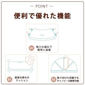 ポンポラー ペット ワゴン用 ガードクッション...の詳細画像2