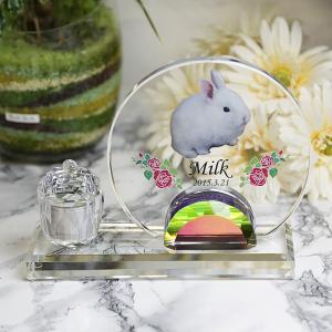 ペット位牌 UVカラープリント ペットセット仏具 大 ペット仏具 手元供養 ペット メモリアル 位牌 仏具 水子 49日 愛玩 供養