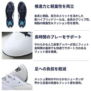 交換無料 野球 スパイク 金具 ポイント 白あ...の詳細画像4