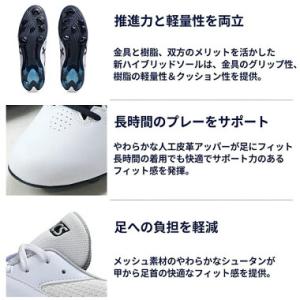 交換無料 野球 スパイク 金具 ポイント 白あ...の詳細画像4
