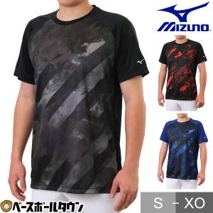野球 ミズノ グラフィックプリントTシャツ 12JAAT58｜bbtown