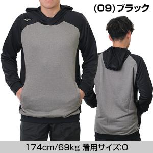 野球 パーカー メンズ ミズノ グローバルエリ...の詳細画像1