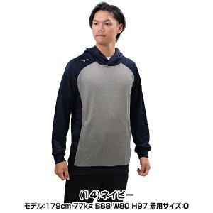 野球 パーカー メンズ ミズノ グローバルエリ...の詳細画像2