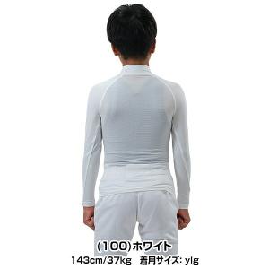 野球 アンダーシャツ ジュニア用 長袖 ハイネ...の詳細画像4