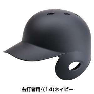 野球 つや消しヘルメット 片耳 軟式 ミズノ ...の詳細画像2