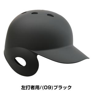 野球 つや消しヘルメット 片耳 軟式 ミズノ ...の詳細画像4