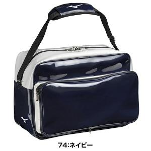 野球 バッグ 大容量 大型 ミズノ エナメル ...の詳細画像1
