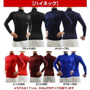 当店別注 野球 アンダーシャツ 長袖 丸首 ハ...の詳細画像2