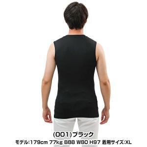 野球 アンダーシャツ 大人 ノースリーブ 丸首...の詳細画像3