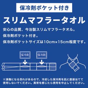 ミズノ 今治製タオル/スリムマフラータオル 保...の詳細画像1