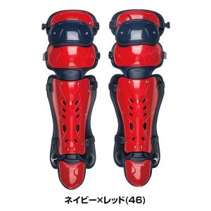 野球 ソフトボール キャッチャーレガース 硬式...の詳細画像4