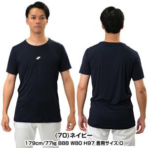 野球 アンダーシャツ 大人 半袖 丸首 ゆった...の詳細画像5
