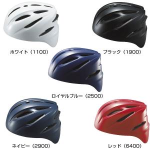 交換往復送料無料 ゼット 軟式 捕手用ヘルメッ...の詳細画像3