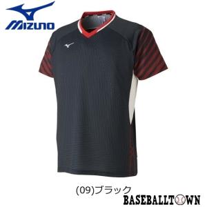 ミズノ ゲームシャツ 日本ユニシス着用モデル/ラケットスポーツ 男女兼用 72MA9001 テニス/ソフトテニス ウエア ゲームウエアの商品画像