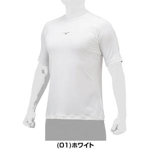 野球 アンダーシャツ 大人 半袖 丸首 ゆった...の詳細画像3